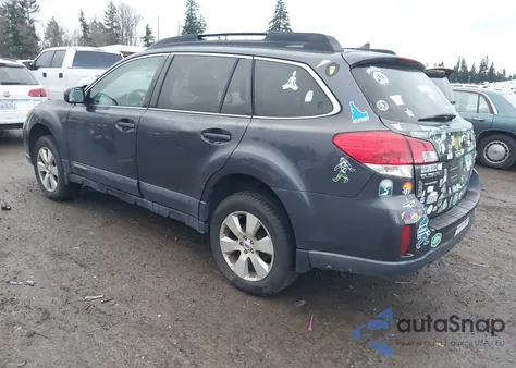 2012 Subaru Outback 3.6R Limited z USA, uszkodzony, nr VIN 4S4BRDKC0C2217923